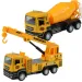 City Truck: Autobetoniere o camion gru a retrocarica 14cm