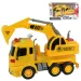 City Truck: Camion con escavatore con luci e suoni 20cm