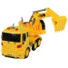 City Truck: Camion con escavatore con luci e suoni 20cm