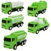 City Truck: Camion per la raccolta differenziata dei rifiuti in diverse varianti 13 cm