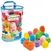 Clemmy: Morbidi mattoncini colorati per bambini set da 20 pezzi - Clementoni