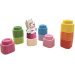 Clemmy: Set da 10 blocchi morbidi e colorati con figurina a forma di unicorno - Clementoni