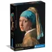 Collezione Museo: Johannes Vermeer - Ragazza con lorecchino di perla puzzle da 1000 pezzi con poster - Clementoni