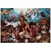 Collezione del Museo: Bruegel - La caduta degli angeli ribelli puzzle da 1000 pezzi con poster - Clementoni