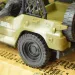 Combat Force 9: Veicolo militare con soldato e armi 22cm
