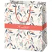 Con affetto! Borsa regalo gigante con fiori colorati 33x15x44cm