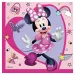 Confezione da 20 tovaglioli di carta a 2 strati rosa con motivo di Minnie Mouse