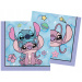Confezione da 20 tovaglioli di carta a due veli Disney Stitch e Angel