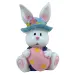 Coniglietto di ceramica pasquale allegro in diverse varianti 10 cm
