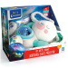 Coniglietto di peluche con proiettore di aurora boreale - Clementoni baby