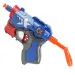 Cool Soft Bullet Gun: Piccola pistola spara proiettili in schiuma con munizioni di colore blu, 14 cm