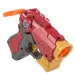 Cool Soft Bullet Gun: Piccola pistola spara proiettili in spugna con munizioni di colore rosso, 14 cm