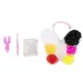 Coolinda: Set per creare braccialetti in gomma Cool Loom in una scatola a forma di farfalla