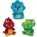 Crackin Eggs Jurassic Friends peluche dinosauro in tre varianti