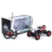 Crawler telecomandato RC auto fuoristrada rosso-bianco 1/18 2.4GHz