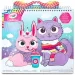 Crayola Creations: Set di disegno con adesivi di moda animale