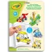 Crayola Mini Kids: Veicoli libro da colorare di 32 pagine con adesivi