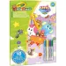Crayola: MiniKids Animali Magici Set da Colorare Gigante con 4 Pennarelli