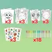 Crayola: Set di attività 3D POPs - Giungla