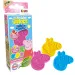 Craze Inkee: Bomba da bagno vegana a forma di Peppa Pig con aroma di fragola, confezione da 3 pezzi