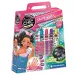 Crazy Chic: Set decorazioni unghie fluorescenti con adesivi e accessori - Clementoni