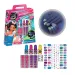 Crazy Chic: Set decorazioni unghie fluorescenti con adesivi e accessori - Clementoni