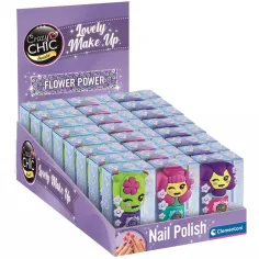 Crazy Chic: Smalto floreale in diverse varianti, 1 pezzo - Clementoni