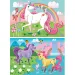 Credo negli unicorni Supercolor 2 in 1 puzzle 2x20 pezzi - Clementoni