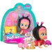 Cry Babies Playtime - Lady bambola che piange e gattona con accessori
