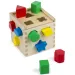 Cubo di smistamento delle forme in legno per lo sviluppo delle abilità - Melissa &amp; Doug