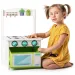 Cucina giocattolo in legno e seggiolina 2 in 1 - Woodyland