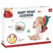 Cuscino per bambini in peluche con protezione per la testa