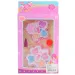 Cute Girl: Set di trucco con palette a forma di fiore e farfalla e accessori