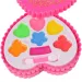 Cute Girl: Tavolozza per trucco a due livelli a forma di cuore