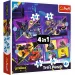 DC Comics: Batwheels 4 in 1 puzzle - Trefl