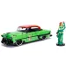 DC Comics: Figura di Poison Ivy e modello di auto in metallo Chevy Bel Air del 1953 in scala 1/24 - Simba Toys