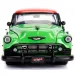 DC Comics: Figura di Poison Ivy e modello di auto in metallo Chevy Bel Air del 1953 in scala 1/24 - Simba Toys