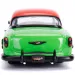 DC Comics: Figura di Poison Ivy e modello di auto in metallo Chevy Bel Air del 1953 in scala 1/24 - Simba Toys