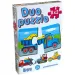 DUO Puzzle con macchine da lavoro - D-Toys