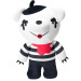 Deddy Bear Hank in peluche in una bara, serie 4, 30 cm - Flippe-Flop