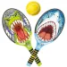 Deep Sea Overlord contro Jungle King set da tennis con due palline