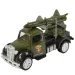 Die-Cast: Auto militare in miniatura in diverse varianti a frizione 1/55