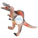 Dino World: Figura di dinosauro Spinosaurus in vinile con suono, imbottitura in cotone, 35 cm