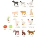 Dino World: Set di figure di animali da fattoria