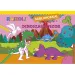 Disegna con stencil - Libro da colorare sui dinosauri
