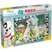Disney 101 cuccioli 2 in 1 puzzle da 24 pezzi e album da colorare 50x35cm - Lisciani