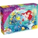 Disney Ariel 2 in 1 maxi puzzle da 60 pezzi e libro da colorare 70x50cm - Lisciani