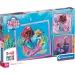 Disney Ariel puzzle Supercolor 3x48 pezzi - Clementoni