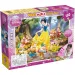 Disney Biancaneve 2 in 1 maxi puzzle da 150 pezzi e libro da colorare 70x50cm - Lisciani