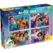 Disney Encanto 2 in 1 maxi puzzle 4x48 pezzi e album da colorare 35x25cm - Lisciani
